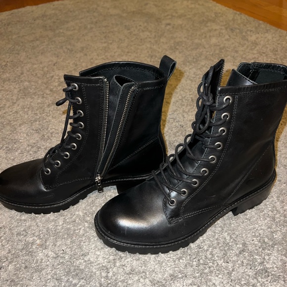 Frye Combat Boots NWOT - Picture 2 of 5